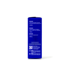 Dame Aloe Lube box side panel showing five-star customer reviews and compliance logos