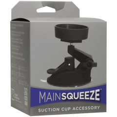 Doc Johnson Main Squeeze Suction Cup Accessory - Black - Dreamy Desire