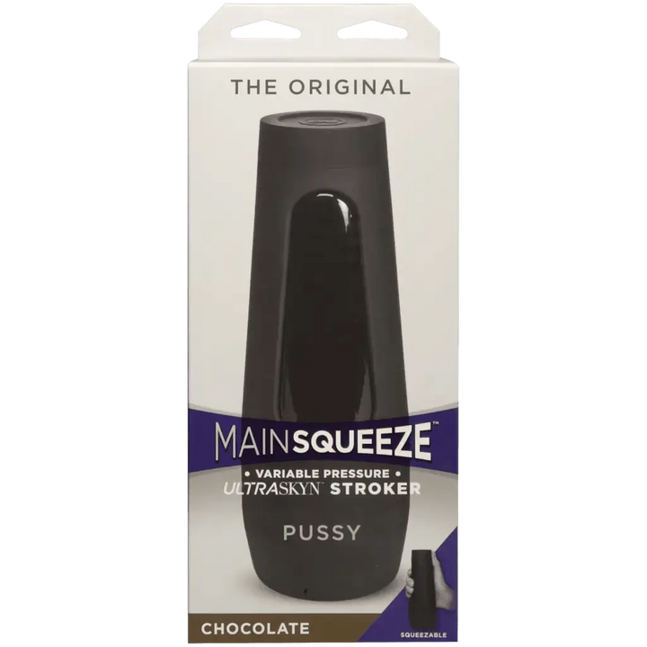 Doc Johnson Main Squeeze The Original Pussy Stroker Chocolate - Dreamy Desire