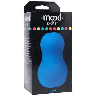 Doc Johnson Mood Exciter ULTRASKYN Stroker in Blue - Dreamy Desire