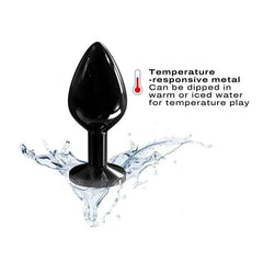 Dorcel Diamond Anal Plug Medium Black - Dreamy Desire