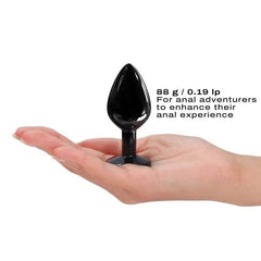 Dorcel Diamond Anal Plug Medium Black - Dreamy Desire