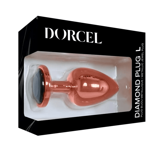 Dorcel Anal Toys Dorcel Diamond Butt Plug Rose Gold Large