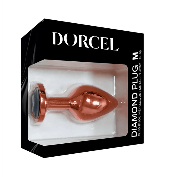 dorcel diamond butt plug rose gold box