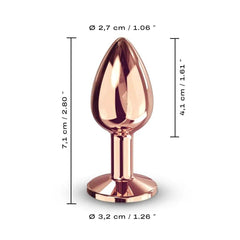 Dorcel Rose Gold Diamond Plug - Dreamy Desire