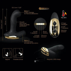 Dorcel P-Finger Remote Control Vibrator - Dreamy Desire