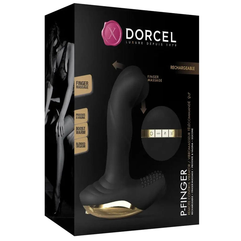 Dorcel Anal Toys Dorcel P-Finger Remote Control Vibrator