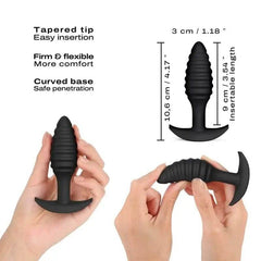 Dorcel Spiral Silicone Anal Plug - Dreamy Desire