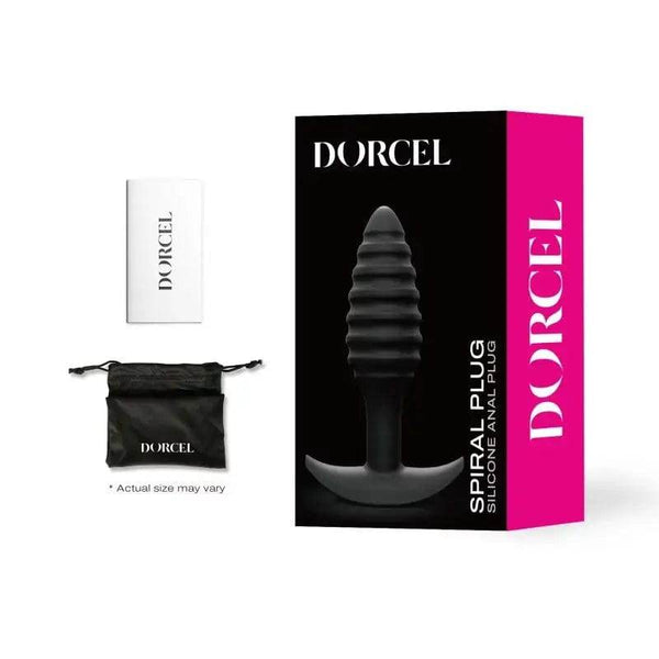 Dorcel Spiral Silicone Anal Plug - Dreamy Desire