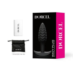Dorcel Wavy Silicone Anal Plug - Dreamy Desire