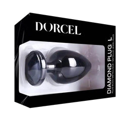 Diamond Anal Plug Black Large | Dorcel - Dreamy Desire