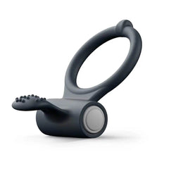 Dorcel Power Clit Cock Ring Black - Dreamy Desire