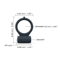 Dorcel Power Clit Plus Vibrating Cock Ring - Dreamy Desire