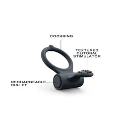 Dorcel Power Clit Plus Vibrating Cock Ring - Dreamy Desire