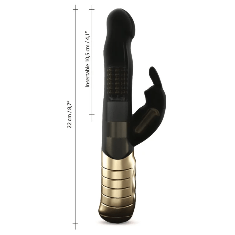 Dorcel Vibrators BABY RABBIT BLACK & GOLD 2.0 - RECHARGEABLE