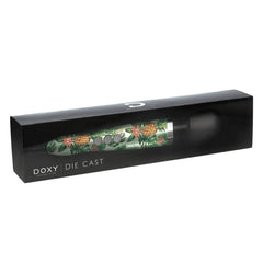 Doxy Die Cast Wand in pineapple design shown inside sleek black windowed gift box