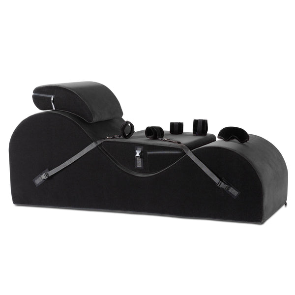 Liberator Esse Valkyrie Edition - Velvish/Microloop with Microfiber Cuff Kit, Black - Dreamy Desire