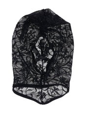 Lace Hush Hood - Black