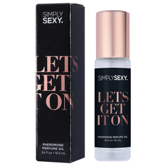 SIMPLY SEXY PHEROMONE PERFUME OIL ROLL-ON - LET'S GET IT ON - 0.34 floz | 10.2mL