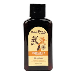 Earthly Body Hemp Seed at Night Bubble Bath in Grapefruit Sandalwood, 2oz amber bottle