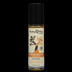 Earthly Body At Night Grapefruit Sandalwood Perfume Roll-On 10ml bottle with orange label