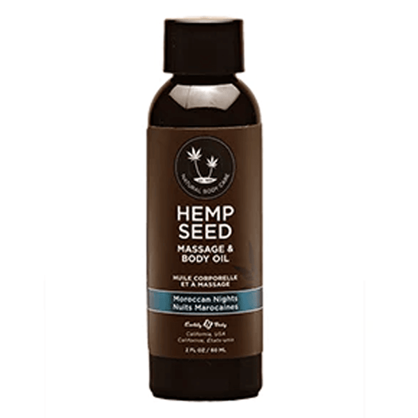 Earthly Body Hemp Seed Massage Oil Moroccan - Dreamy Desire