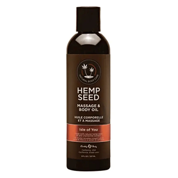 Hemp Seed Massage & Body Oil Isle of You 8 fl oz / 237 ml - Dreamy Desire