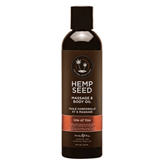 Hemp Seed Massage & Body Oil Isle of You 8 fl oz / 237 ml - Dreamy Desire