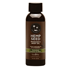 Earthly Body Hemp Seed Massage Oil Guavalava - Dreamy Desire