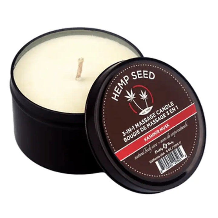 3-in-1 Massage Candle Kashmir Musk 6 oz / 170 g - Dreamy Desire