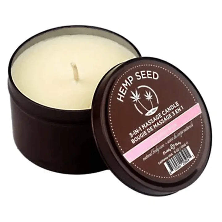 3-in-1 Massage Candle Zen Berry Rose 6 oz / 170 g - Dreamy Desire