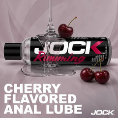 Jock Rimming Flavoured Water-Based Lube – Cherry, 8 oz bottle