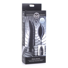 Dick-Spand Inflatable Silicone Dildo