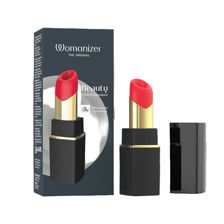 Womanizer Beauty single button for switching between 6 Pleasure Air levels