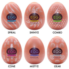 Tenga Hard Boiled Egg II Masturbator 6 Pack - Dreamy Desire