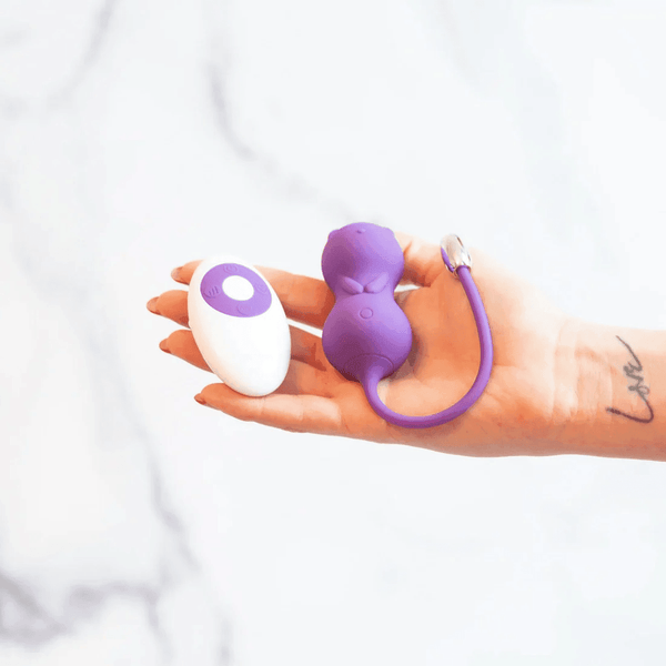 Emojibator Kitty Cat Kegel Vibrator - Dreamy Desire