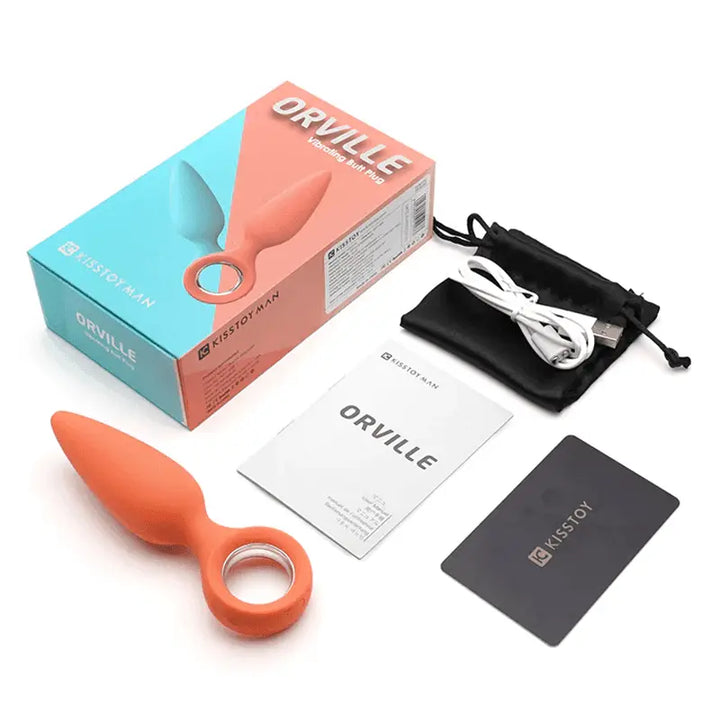 Emojibator Orville Vibrating Butt Plug - Dreamy Desire