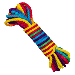 Emojibator Funfetti Rainbow Bondage Rope - Dreamy Desire