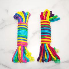 Emojibator Funfetti Rainbow Bondage Rope - Dreamy Desire