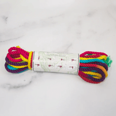 Emojibator Funfetti Rainbow Bondage Rope - Dreamy Desire