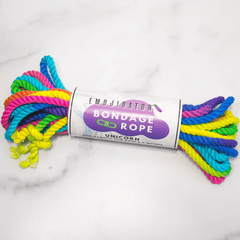 Emojibator Unicorn Rainbow Bondage Rope - Dreamy Desire