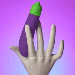 Emojibator Eggplant Vibrator - Dreamy Desire