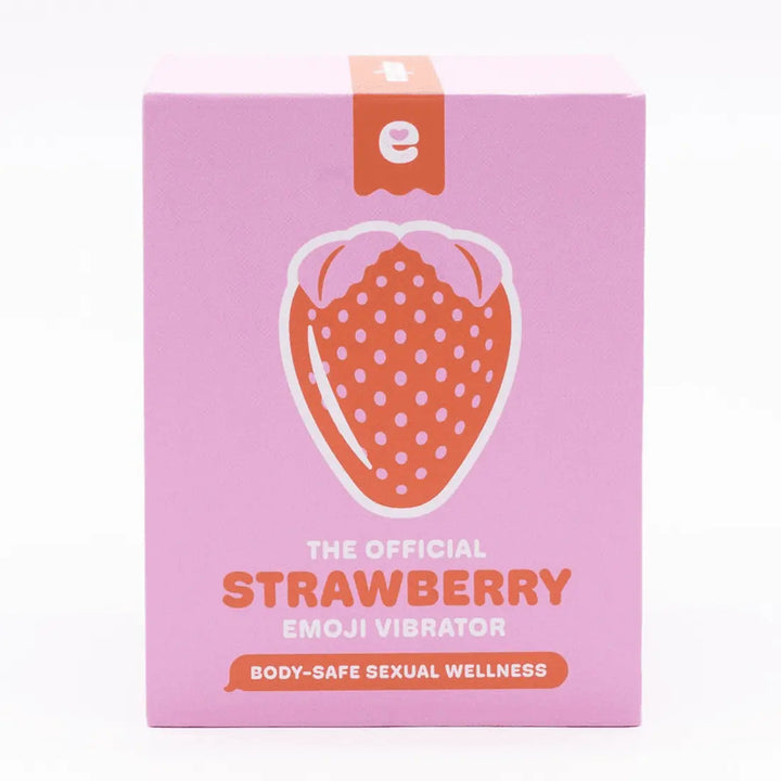 Emojibator Strawberry Vibrator - Dreamy Desire