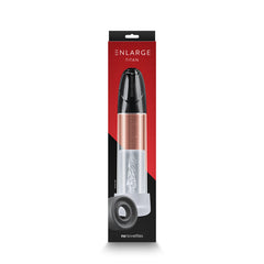Enlarge Titan rechargeable pump in retail box showing clear graduated cylinder and included accessories