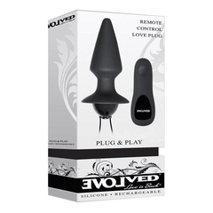 Plug & Play Butt Plug Vibrator With Remote Control - Dreamy Desire