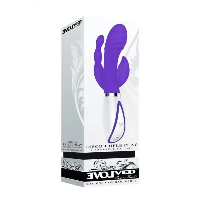 Evolved Disco Triple Play Vibrator - Dreamy Desire