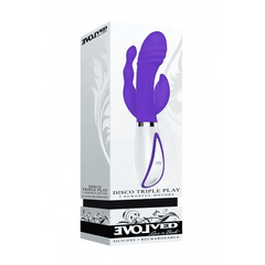 Evolved Disco Triple Play Vibrator - Dreamy Desire
