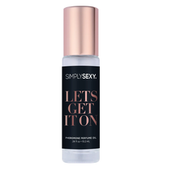 SIMPLY SEXY PHEROMONE PERFUME OIL ROLL-ON - LET'S GET IT ON - 0.34 floz | 10.2mL