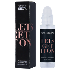 SIMPLY SEXY PHEROMONE PERFUME OIL ROLL-ON - LET'S GET IT ON - 0.34 floz | 10.2mL