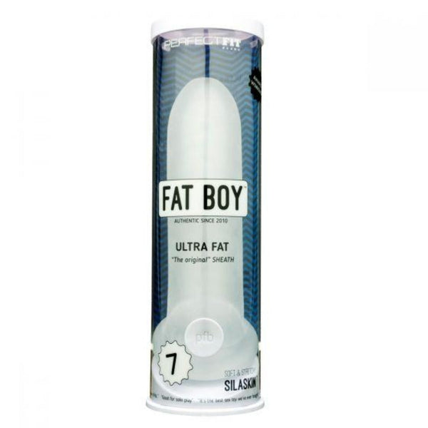 Fat Boy Ultra Fat 7-inch sheath in original packaging by Perfect Fit Brand, Silaskin material